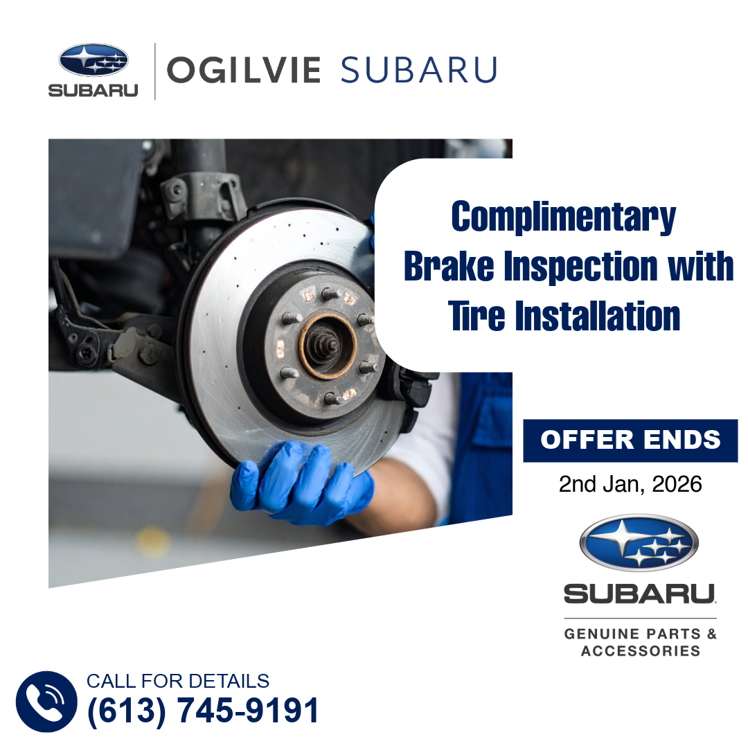Complimentary Brake Inspection with Tire Installation