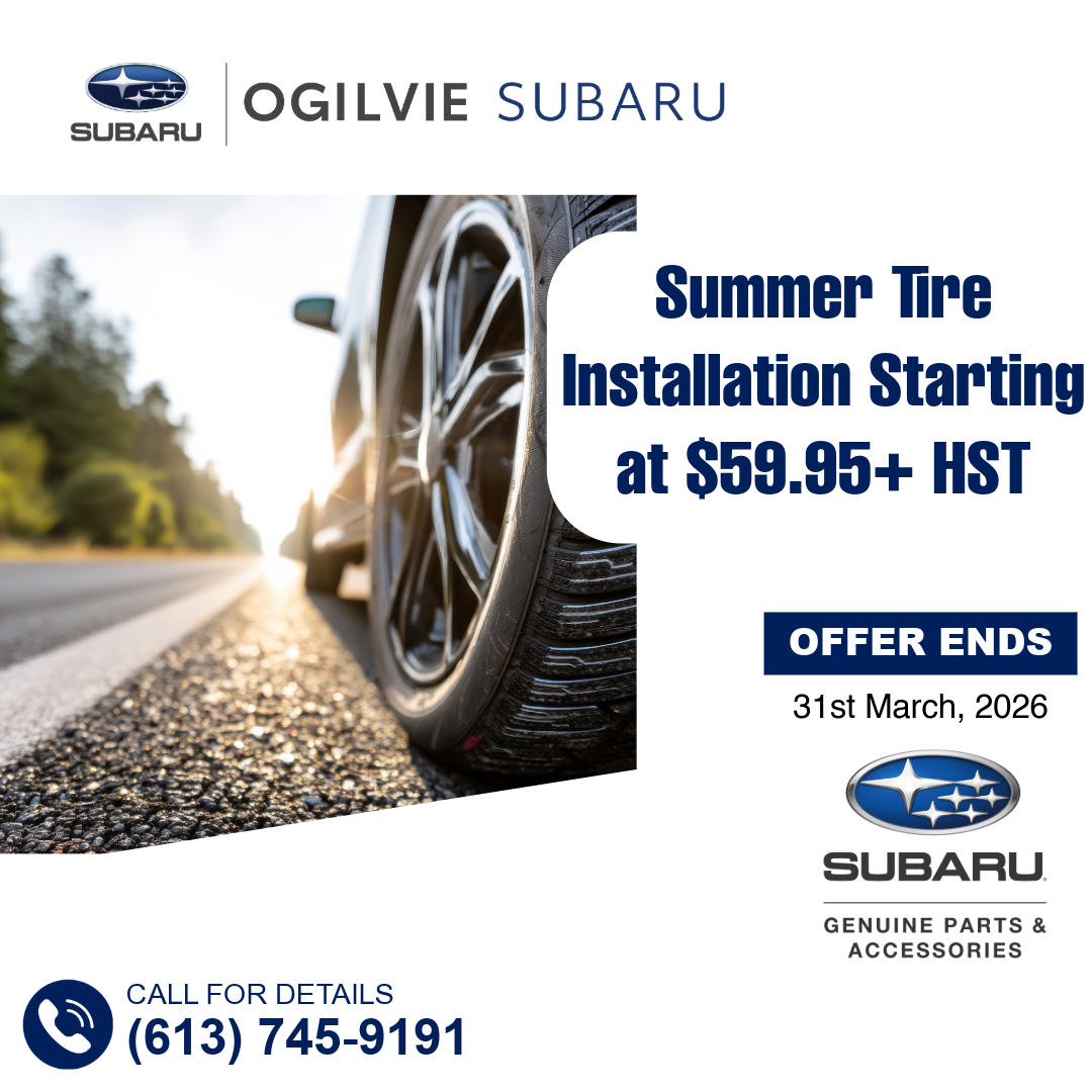 Summer Tire Installation