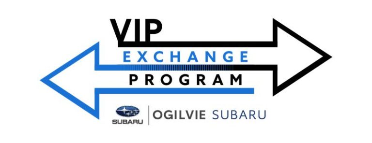 OGILVIE SUBARU VIP EXCHANGE PROGRAM