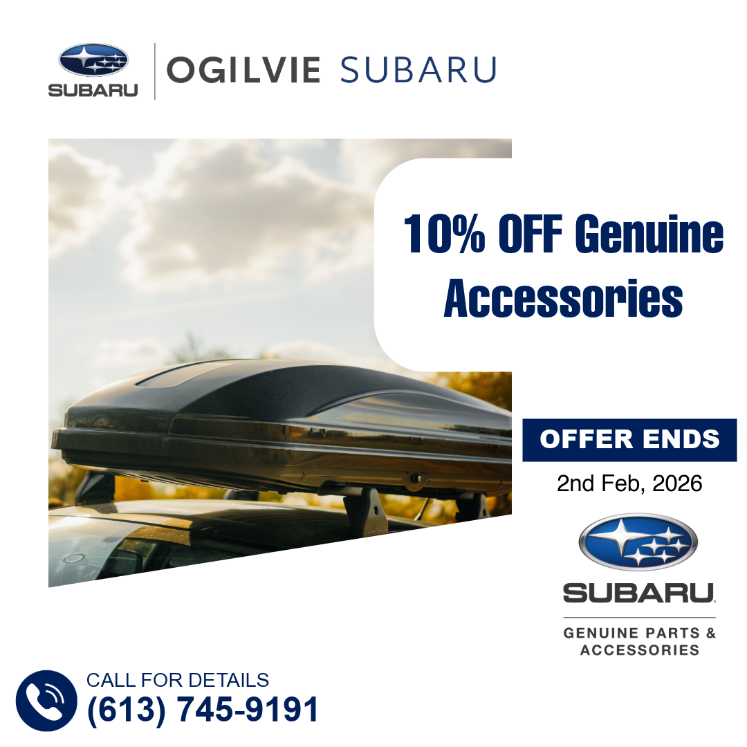 10% OFF Genuine Accessories