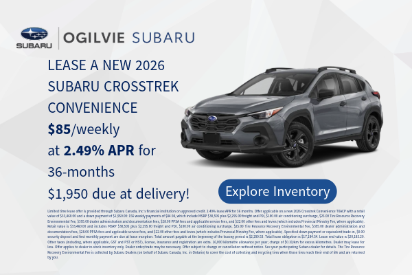 Crosstrek Lease